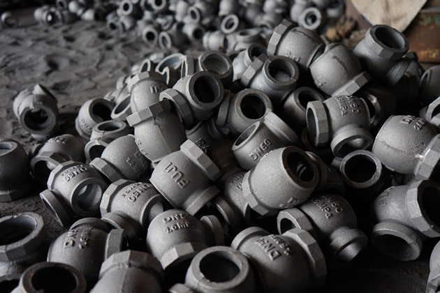 Peças fundidas industriais